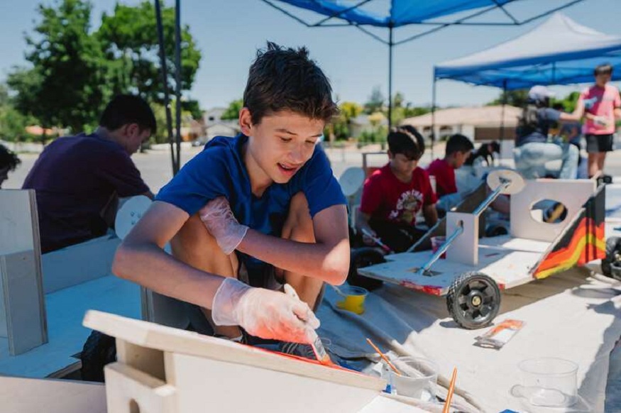 private summer school near Menlo Park